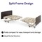 Medacure Expandable Split Frame Bariatric Bed, Fully Electric with ProEx 48 Mattress  Maple MC-LXBARISFMP1KA - alternate 7